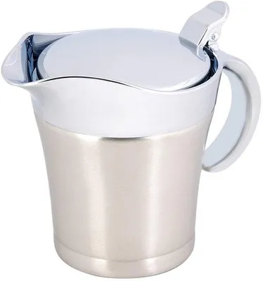 Produktbild von Isolierter Doppelwand-Saucenbehälter aus Edelstahl - 450ml - 411g