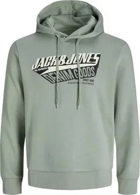 Produktbild von Jack & Jones Logo 2 Col Kapuzenpullover Grün S Herren Grün S