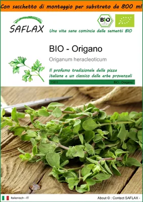 Immagine prodotto di SAFLAX Garden in the bag -- Origano - 1500 semi - Origanum