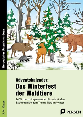 Produktbild von Adventskalender: Das Winterfest der Waldtiere