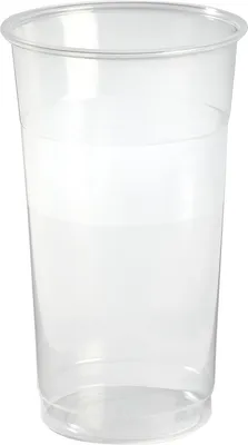 Produktbild von 20x Bierglas  Transparent PP | Packung (50 Stück)