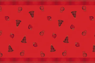 Produktbild von Sovie HOME Weihnachtstischdecke Tiffany in Rot aus Linclass® Airlaid 120 x 180 cm, 1 Stück