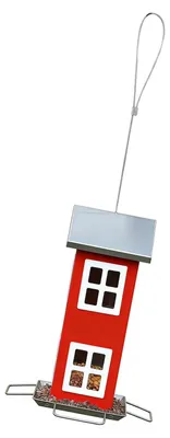 Produktbild von Metallisches Vogelhaus für Garten und Außenbereich