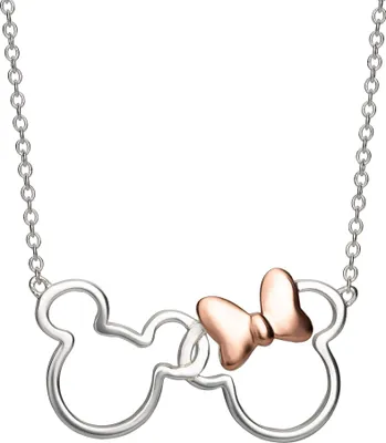 Image de Collier Mickey & Minnie Mouse