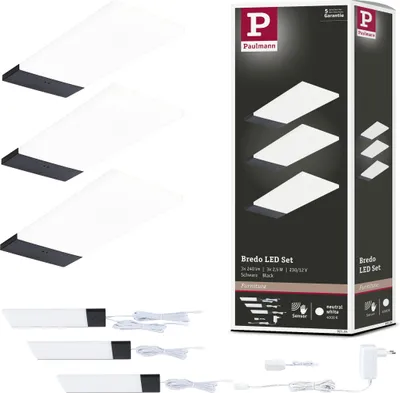 Produktbild von Paulmann LED Unterschrankleuchte Bredo Näherungsensor 3er-Set