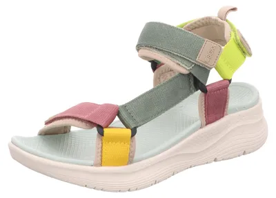 Produktbild von BOXX Damen-Sandalette Mehrfarbig, Farbe:grün, EU Größe:39