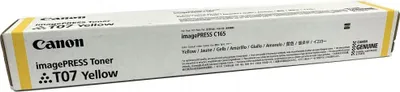 Produktbild von Canon T07Y Tonerkartusche 3644C001[AA] Gelb für Canon imagePress C170