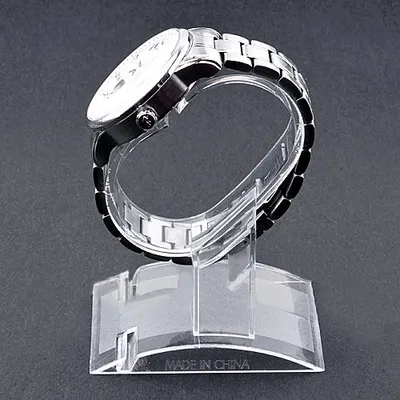 Produktbild von Durchsichtiger Kunststoff-Schmuck-Armreif-Stulpe-Armbanduhr-Ausstellungsstand-Halter-Gestell