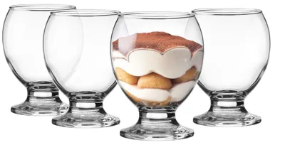 Gläser-Set 4er-Pack 280 ml Cocktailgläser Dessertschalen