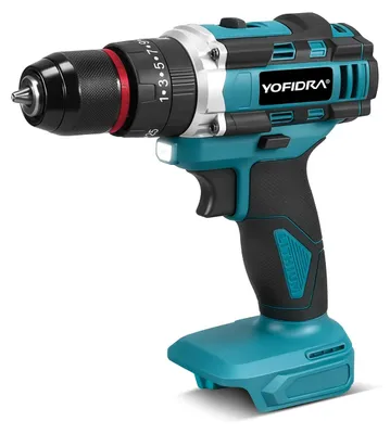 Produktbild von 3-in-1 Akku-Schlagbohrmaschine - Bohrschrauber - 21V - 60 Nm Drehmoment - 2 Gänge - 0,8–10 mm Schnellspannbohrfutter - ohne Akku