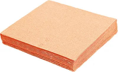 Produktbild von 1200 Servietten 33x33 cm Apricot1/4 Falz 1-lagig – Elegante Tischdekoration