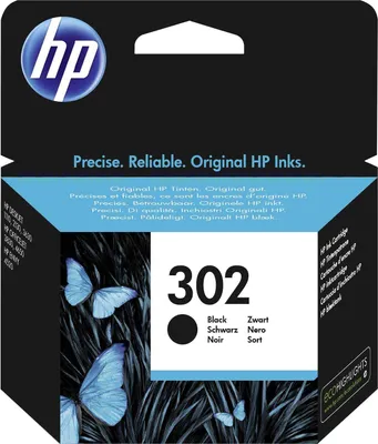 Obrázek produktu pro HP F6U66AE Inkoustová kazeta černé barvy č. 302