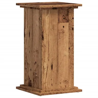 Produktbild von Pflanzenständer Altholz-Optik 33x33x60 cm Holzwerkstoff
