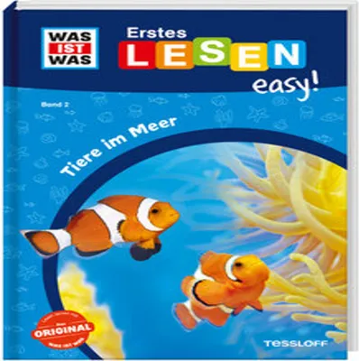 Produktbild von WAS IST WAS Erstes Lesen easy! Band 2. Tiere im Meer