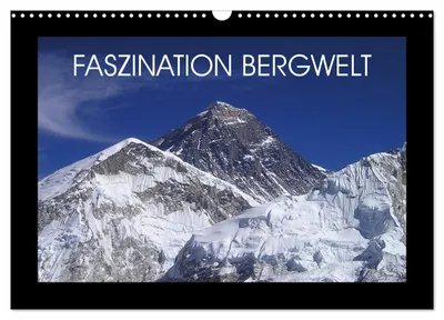 Produktbild von Faszination Bergwelt (Wandkalender 2027 DIN A3 quer), CALVENDO Monatskalender