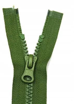 Produktbild von Polimex teilbarer Reißverschluss 35cm dunkle Olive
