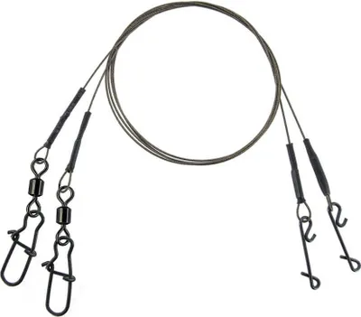 Produktbild von Jenzi 7x7 No-Knot Stahlvorfach 50cm 15kg
