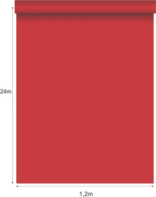 Produktbild von 24m x 1,20m rot Tischdecke Vlies CHIC® Airlaid