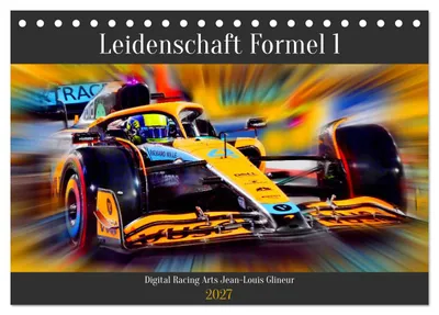 Produktbild von Leidenschaft Formel 1 (Tischkalender 2027 DIN A5 quer), CALVENDO Monatskalender