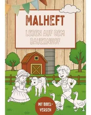 Produktbild von Malheft: Leben auf dem Bauernhof