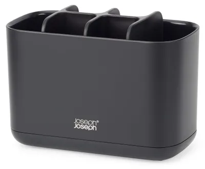 Zdjęcie produktu dla Joseph Joseph 70599, Wolnostojący uchwyt na szczoteczki do zębów, Czarny, Zlew, Stół, Okno, 171 mm, 86 mm, 128 mm
