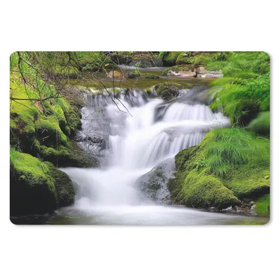 Produktbild von MuchoWow® Mauspad Mousepad Wasser - Natur - Wasserfall 27x18 cm - Mousepads - Maus Mat - Pad - Mausunterlage - Büroartikel - Desk Matten