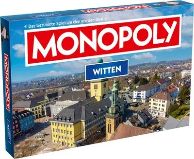 Produktbild von Monopoly - Witten Brettspiel Gesellschaftsspiel Spiel Cityedition Stadtedition