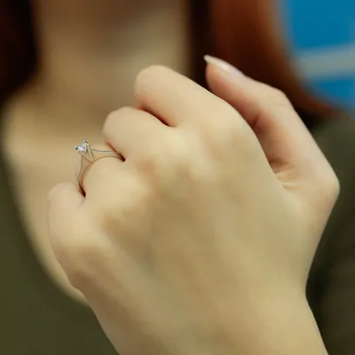 Produktbild von 0,20 Carat Diamant Meisterwerk 585`er Weißgold