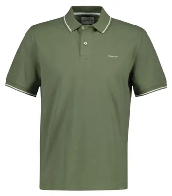 Produktbild von Gant Tipping SS Pique Rugger Poloshirt Herren