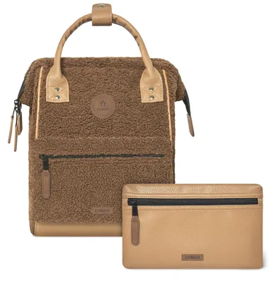 Immagine prodotto di CABAIA zaino per il tempo libero zaino con scomparto per laptop Adventurer Fleece Backpack 10L Tucson marrone