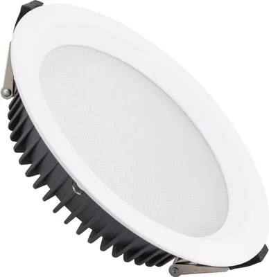 Produktbild von LED Downlight Einbaustrahler 24W Rund  Aero 130lm/W Mikroprismatisch  Ausschnitt Ø 200 mm 4000K Nicht Dimmbar Neutralweiß