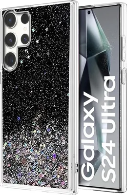 Zdjęcie produktu dla Etui do Samsung Galaxy S24 Ultra CASE BROKAT + SZKŁO OCHRONNE 9H