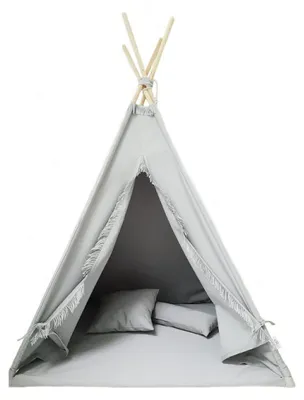 Image de MONIO for kids Tente tipi grise