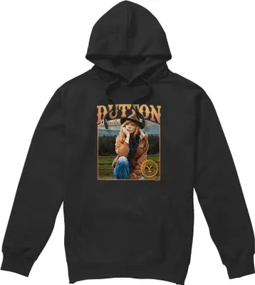 Immagine prodotto di Yellowstone - Felpa con cappuccio "Thoughts" da uomo TV8283 (XL) (Nero)
