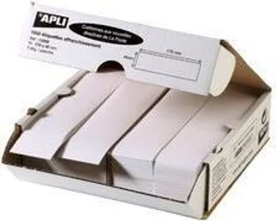 Produktbild von agipa Etiquettes d'affranchissement, 140 x 40 mm, jaune (115498)