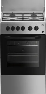 Immagine prodotto di Beko Cucina A Gas 4 Bruciatori Forno Elett.54lt 50x50 Silver CSS42014FS