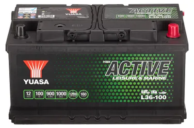 Produktbild von YUASA LEISURE Starterbatterie 12V 100Ah 900A/EN L5 für Auto LKW Batterie