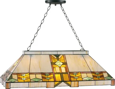 Produktbild von Clayre & Eef Hängeleuchte Tiffany 92x47x125 cm Gelb Metall