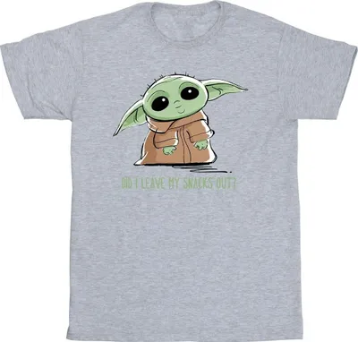 Produktbild von Star Wars - "The Mandalorian" T-Shirt für Herren BI47377 (S) (Grau)