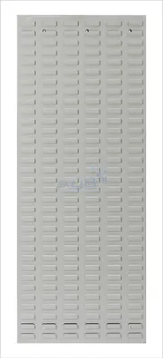 Produktbild von Orthogonale Schlitzplatte | HxB 117,7x45,6cm | Lichtgrau