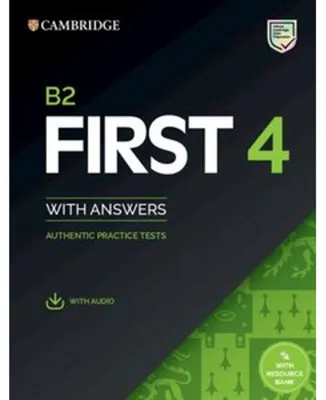 Produktbild von First 4. Student's Book with Answers with Audio download with Resource Bank