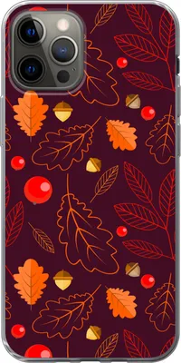 Produktbild von MuchoWow® Handyhülle Schutzhülle Hülle für Telefoonhoesje iPhone 13 Pro Muster - Herbst - Laub - Mädchen - Kinder - Kinder Silikon Softcase Handy Hülle - Handy-Tasche