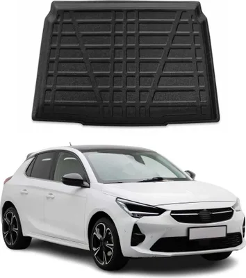 Produktbild von Kofferraumwanne Laderaumwanne für Opel Corsa F 2020-2025 Gummi TPE Schwarz