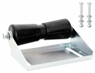 Obrázok produktu pre vidaXL Kolesá na prívesný vozík s držiakom, priemer 25,4 cm, pozinkovaná oceľ