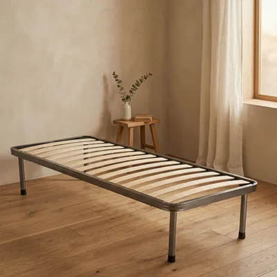 Produktbild von Einzelbettgestell Dabbrandin, orthopädisches Untergestell mit 14 Latten, 100 %  Italy, 80 x 190 x 38 cm