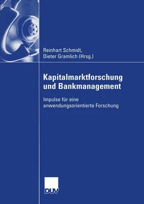 Obrázek produktu pro Kapitalmarktforschung und Bankmanagement