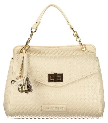 Produktbild von Beige Damenshoulderbag mit Kontrasten und abnehmbarem Riemen
