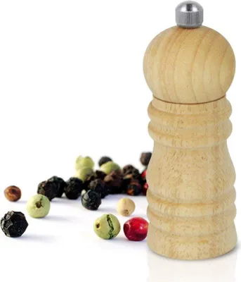Produktbild von METALTEX 586010010 Gewürzmühle 10 cm Rubberwood