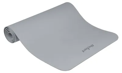 Produktbild von Rebel RBA-3157-GY Fitness-Trainingsmatte aus TPE, 183 x 61 x 0,4 cm, grau