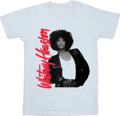 Produktbild von Whitney Houston - "Whitney" T-Shirt für Herren BI48966 (XL) (Weiß)